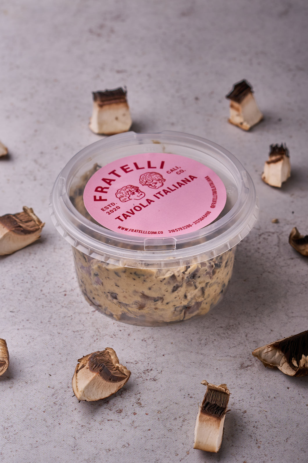 SALSA PORTOBELLO Y TARTUFO